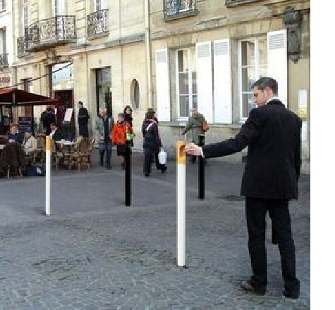 Poteau cendrier "Cigarette"