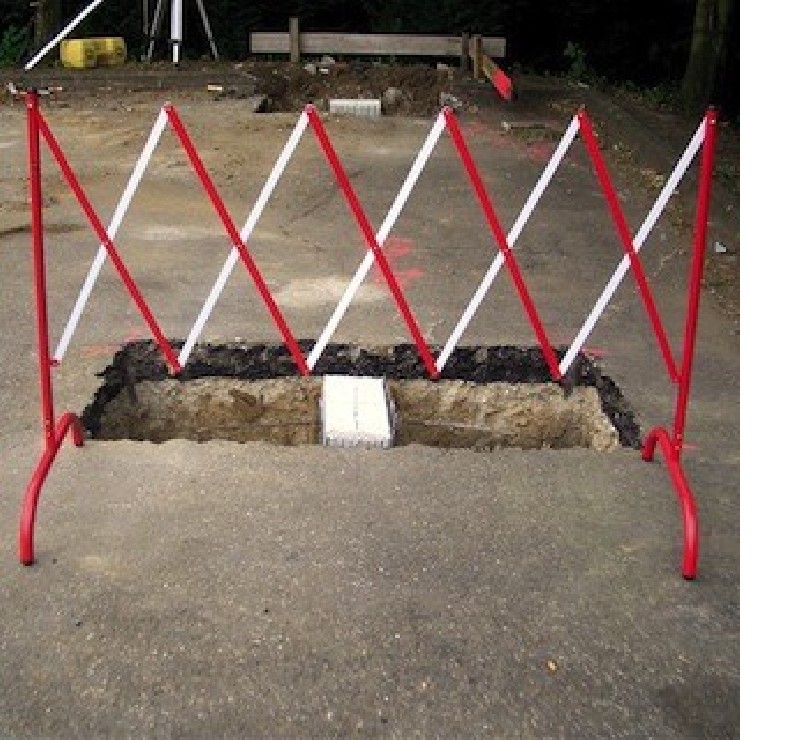 Barrière de chantier extensible