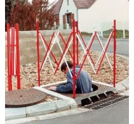 Barrière de regard extensible