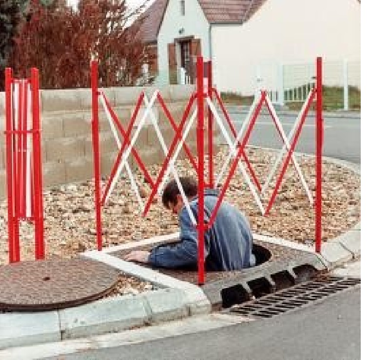 Barrière de regard extensible