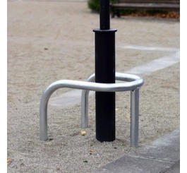 Etrier de protection Hauteur 80 cm : galva, ou peint avec RAL