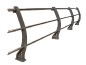 Barrière avec barres inox