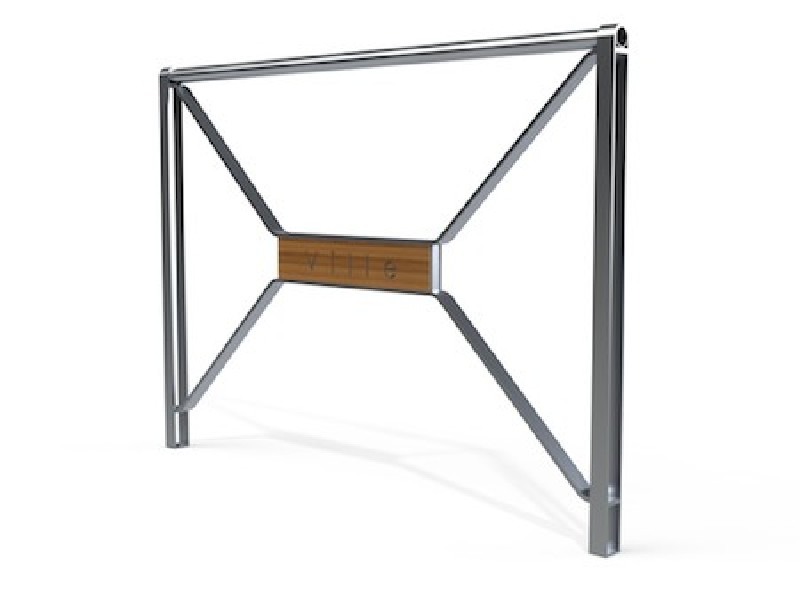 Barrière inox + plaque stratifié - VILLE A DEFINIR - 603CT