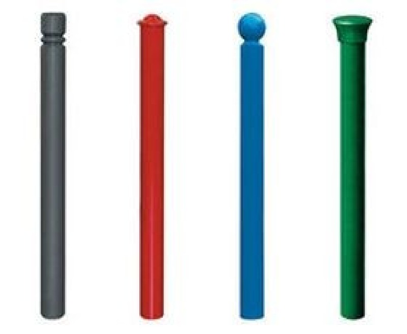 Potelets fixes : Ø 76 ou Ø 114