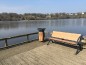 Banc Design avec lames stratifiées