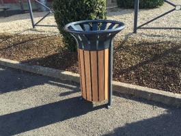 Banc Design avec lames stratifiées