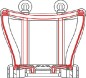 Assise bébé renforcé pour portique-balançoire