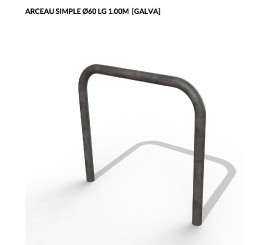 Arceau de protection en épingle Ø 60 mm