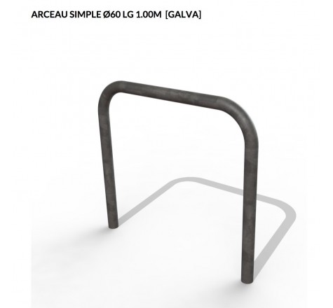 Arceau de protection en épingle Ø 60 mm