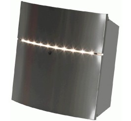Boîte aux lettres avec éclairage LED
