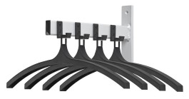 Porte-manteau HIQ 4 cintres