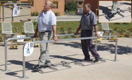 Parcours de remise en forme pour plage ou gazon