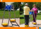 Parcours de remise en forme pour plage ou gazon