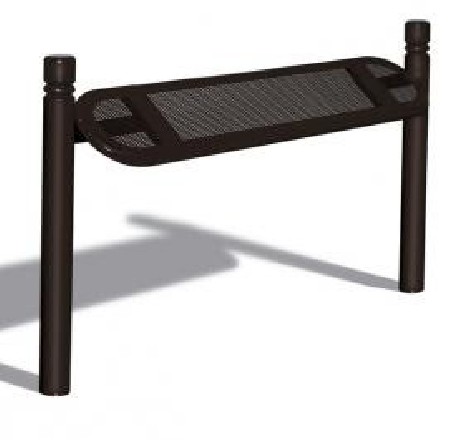 Banc acier assis-debout Classique