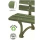 Lot de 10 Bancs OMEGA 2 m