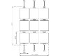 Kit complet pour réaliser une tyrolienne économique (poteaux non fournis)