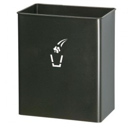 Corbeille pivotante rectangulaire 27L