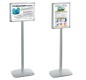 Porte-messages double-face A3 portrait ou paysage
