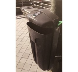 Poubelle 50 litre avec distributeur de sacs