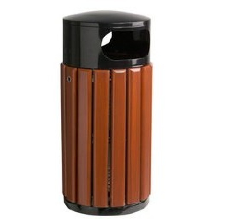 Corbeille en bois exotique
