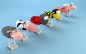 Coccinelle jeu sur ressort