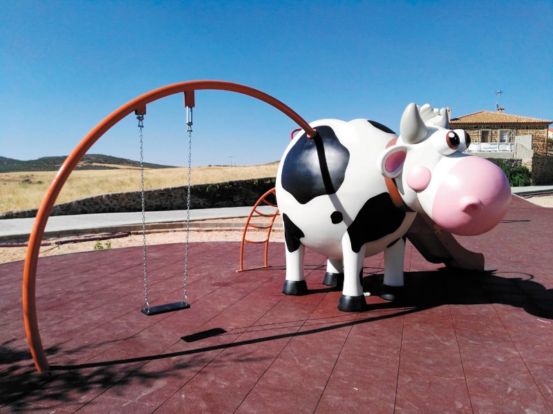 Structure de jeux "la vache"