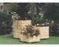 Jardinière hexagonale