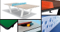 Table ping-pong en matériaux composites