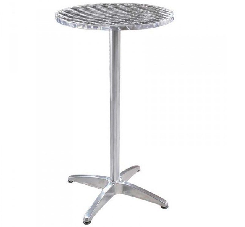 Table mange debout aluminium