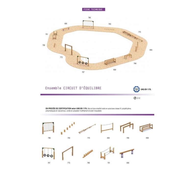 Parcours sportif complet