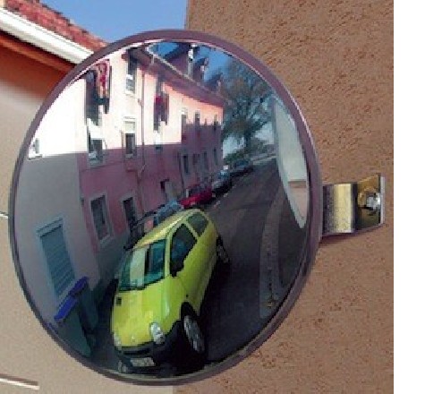 Miroir pour parking privé