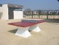 Table ping-pong épaisseur 60 mm en matériaux composites avec couleurs originales