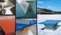 Table ping-pong en matériaux composites avec couleurs originales