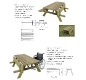 Lot de 2 tables pique-nique bois robuste