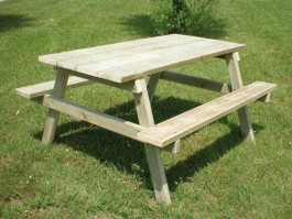 Table de pique-nique Rustique