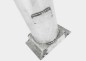 Borne escamotable en inox