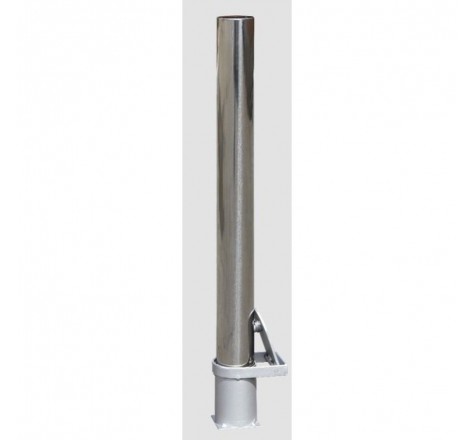 Potelet en inox avec fourreau