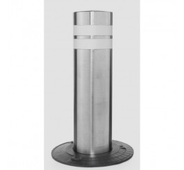 Borne escamotable en inox
