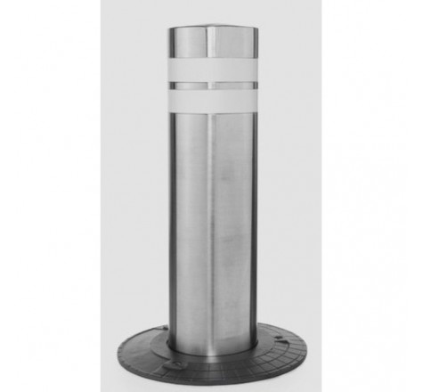 Borne escamotable en inox