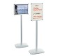 Porte-messages double-face A3 portrait ou paysage