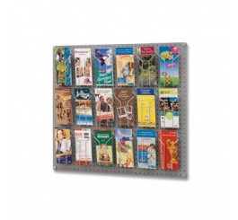 Présentoir mural de brochures
