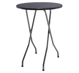 Lot de 4 tables mange debout