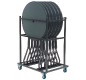 Lot de 4 tables mange debout
