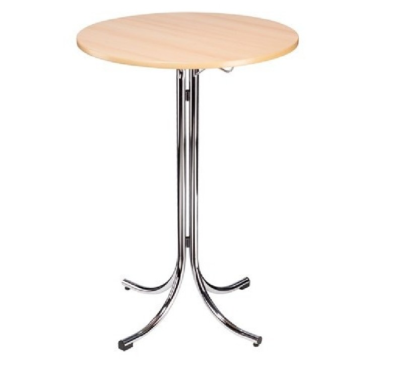 Lot de 4 tables mange debout