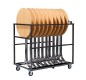 Lot de 4 tables mange debout
