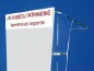 Fronton pour pupitre opale