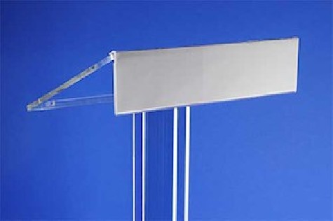 Fronton pour pupitre sur roulettes
