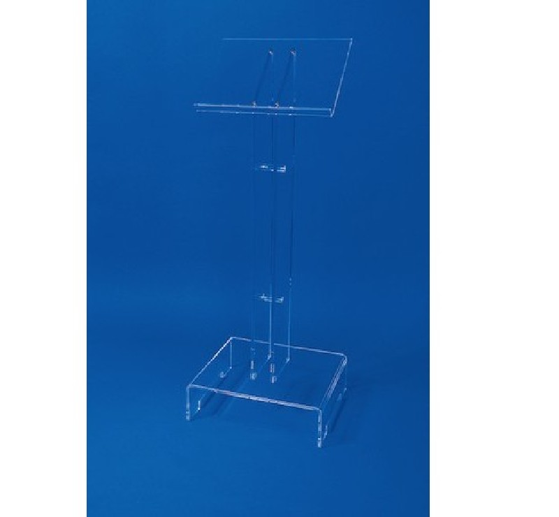 Lutrin pupitre réhaussé en plexi