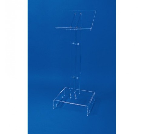 Lutrin pupitre réhaussé en plexi