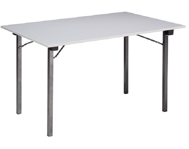 Lot de 10 tables "ULTRA" 120 x 80 cm avec 4 pieds pliants
